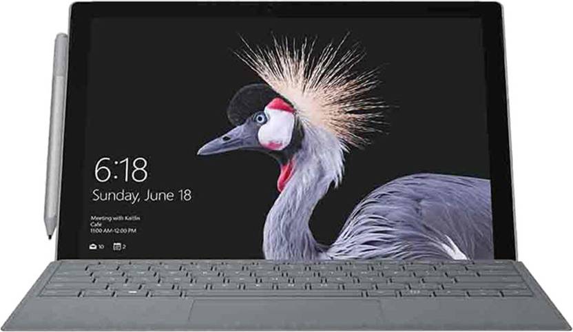 India Desire : Buy Microsoft Suraface Pro Core m3 7th Gen - (4 GB/128 GB SSD/Windows 10 Pro) M1796 2 in 1 Laptop(12.3 inch, Silver, 0.77 kg) at Rs. 42990 from Flipkart [Selling Price Rs 49990]